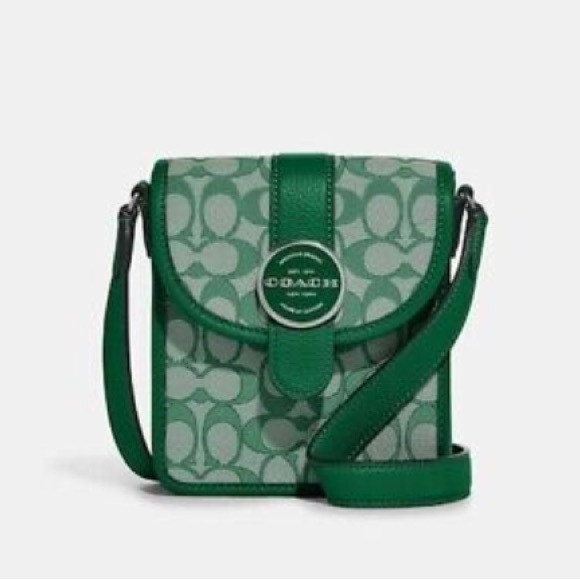 Coach LONNIE CROSSBODY IN SIGNATURE JACQUARD (COACH C8321) - Picture 6 of 6